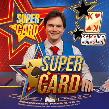 Super Card Blackjack Live Casino Table